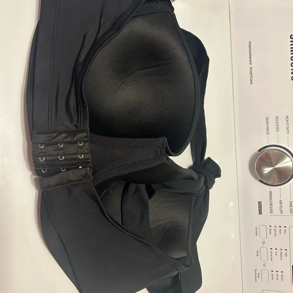 Elegant Black Women's Halter Swim One Piece - Picture 3 of 5